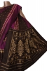 Pure Handloom Patola Ikat Silk Saree-Slubs Weave